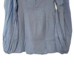 Revolve NWT Rumer The Camille Mini Dress Low Back Gathered Chest Front Cutout XS Blue Photo 7