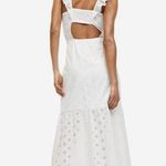 H&M Eyelet Embroidered Open-backed Dress Photo 1