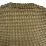 Women’s Waffle Knit Open Front Olive Cardigan Sweater Size XXL Photo 8