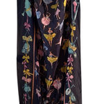 Hilldi Blue Ballerina Print Silk Large Scarf NWT Photo 0