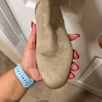 Calvin Klein Taupe Suede Over-the-Knee Boots with Side Zip Classic Flat Heel Photo 7