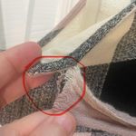 Ro & De Plaid Bell Sleeve Bow Back Blouse sz Medium Photo 3