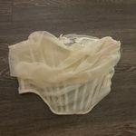 House Of CB NWOT  Melinda Ivory Bone Corset. Size Large Photo 11