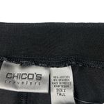 Chico's Chico’s Travelers Gray High Waisted Pull On Flare Hem Pants Photo 7