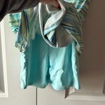 Lands' End  Tummy Control Swim Dress One Piece Swimsuit with Shorts Size 12 Photo 1