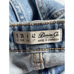 Denim & Co. Women's Blue Mid Rise Frayed Raw Hem Skinny Denim Jeans Pants Size 6 Photo 2