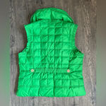 Juicy Couture  Y2K Vintage 90’s Luxury Puffer Vest- Green Photo 2
