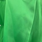 Kerrently the Drop green silky long blazer tie casual office holiday colorful Size L Photo 9