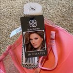Daisy Fuentes  34C Long Line Lace Bra Bubblegum Pink Photo 4