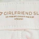 Slimming Cropped White Jeans Size 6P Chico's Girlfriend Slim Leg Crop Photo 6