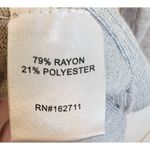 Love Ellie Women’s Long Open Front XL Cardigan Sweater Grey Ribbed Detail NWOT Gray Photo 3