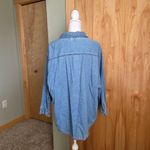 Disney Vintage Tigger Denim Button Down Shirt Photo 2