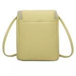 French Connection Noreen Slouchy Easy Crossbody Cell Phone Bag in Wasabi Green Photo 3