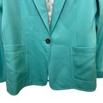Reiss  Ember Notched Single Button Blazer Green Tailored Lined Womens Size 12 Photo 9