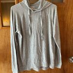 P.J. Salvage  Heather Gray Cropped Hoodie Women NWT Size Medium  Photo 0