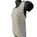 Ann Taylor VTG 90s Sleeveless Knit Sweater Wool Angora Blend Cheetah Women’s L Photo 2