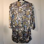 ZARA MULTICOLOUR PAISLEY PRINTED FLOWING SHORT TUNIC KIMONO DRESS SIZE xs Photo 3
