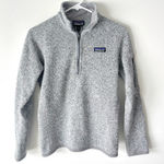 Patagonia  Better Sweater 1/4 Zip Pullover Gray Outdoor Athleisure Photo 0