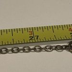 J.Crew Signed  Brass Tone Chain Necklace Feather Pendant With Rhinestone Photo 9