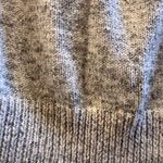 Source Unknown BLACK WHITE COLOR BLOCK WITH SILVER METALLIC THREADING THROUGHOUT BOAT NECKLINE Photo 8