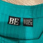 basic editions Y2k vintage square neck ribbed tank top teal green medium Photo 5