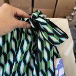 Diane Von Furstenberg  DVF For Target Plus Sz 2X Mini Skort Faux Wrap Green Geo Photo 5