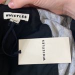 Whistles Celestine Animal Print Jersey Twist at Waist Dress size 4 Black Photo 8