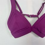 Athleta  Clean Strap Purple Bikini Swim Top XXS Photo 3