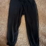 Victoria's Secret  black sweatpants with sparkle detail  Photo 0