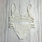 Tavik White Coco Scoop neck bikini top and bottoms Large / XL Photo 10