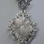 Ladies' Old English Monogram Initial Necklace r Photo 2