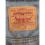 Levi's Levi’s Trucker Denim Sleeveless Vest Jacket Photo 3