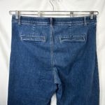 Ava & Viv  Plus Size 20W Jeans High Rise Cropped Wide Leg Stretch Blue Flare 414 Photo 4