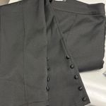 Pretty Little Thing Black Silky Side Zip Pants- Size 6 Photo 7