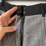 All Saints Bea Check Plaid Trouser Pants 2‎ Grey Photo 6