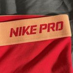 Nike  PRO DRI-FIT Fitted Hot Pink Peach Biker Gym Shorts Size Small EUC #0840-AT Photo 1