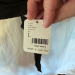 Free People Women's Black 'Mila' Asymmetric Crop Top Size Large Photo 6