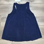Maven West  Peplum Navy Blue Tank Size‎ XS Photo 2