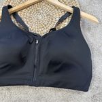 Athleta Women’s Advance Zip Front Sports Bra B-DD High Impact in Black Size 40DD Photo 5