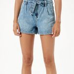 American Eagle ππ Paper Bag Mom Shorts Photo 0
