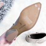 Gianni Bini Maelyie Croc Embossed Western Bootie in Dusty Taupe Photo 5