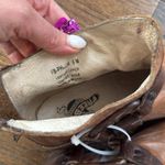 FREEBIRD by Steven  PHLOW LEATHER ANKLE BOOTIES SIZE 6 BROWN DISTRESSED LEATHER Photo 5