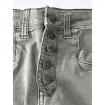 American Eagle  Outfitters Women's‎ Jeans Size 8 Regular Grey Skinny Button Fly Photo 2