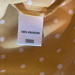 Van Heusen  Women's Size S/P Yellow Polka Dot Blouse Attached Scarf Tie Corpcore Photo 5