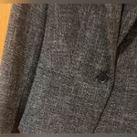 EXPRESS Editor One-Button Suit Business Career Work Stretch Black Blazer Size 2 Photo 4