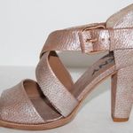 DKNY Harlow Henna Pink Leather Open Toe Heel 6.5 M Photo 2