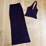 White Fox Boutique White Fox Halter Top & Maxi Skirt  Forever & Ever Size XS Plum Purple Photo 4