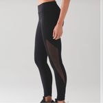 Lululemon  Black Soul Training 7/8 Length Luxtreme Fabric Size 2 Running Leggings Photo 8