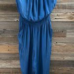 Ramy Brook  Valentina Jumpsuit in True Blue Size XS NWT Photo 0