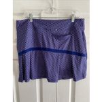 Nike Golf Womens XL Blue Dri Fit Golf Skort Performance Tennis Pickleball Photo 3